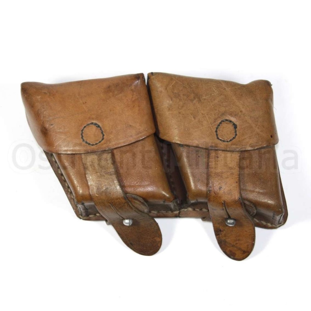 Original WW2 M95 Steyr Mannlicher ammunition pouch Marked