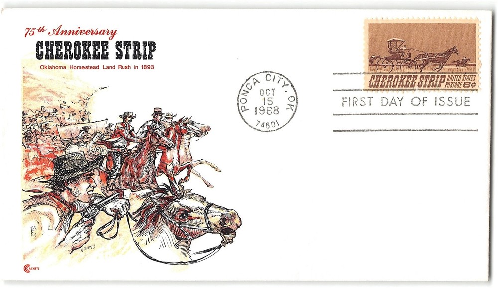 US #1360 FDC, 1968, CCC Cachet covers