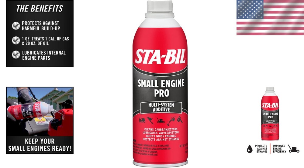 16 oz Multi-System Engine Additive - Protects Against Ethanol & Cleans Injectors