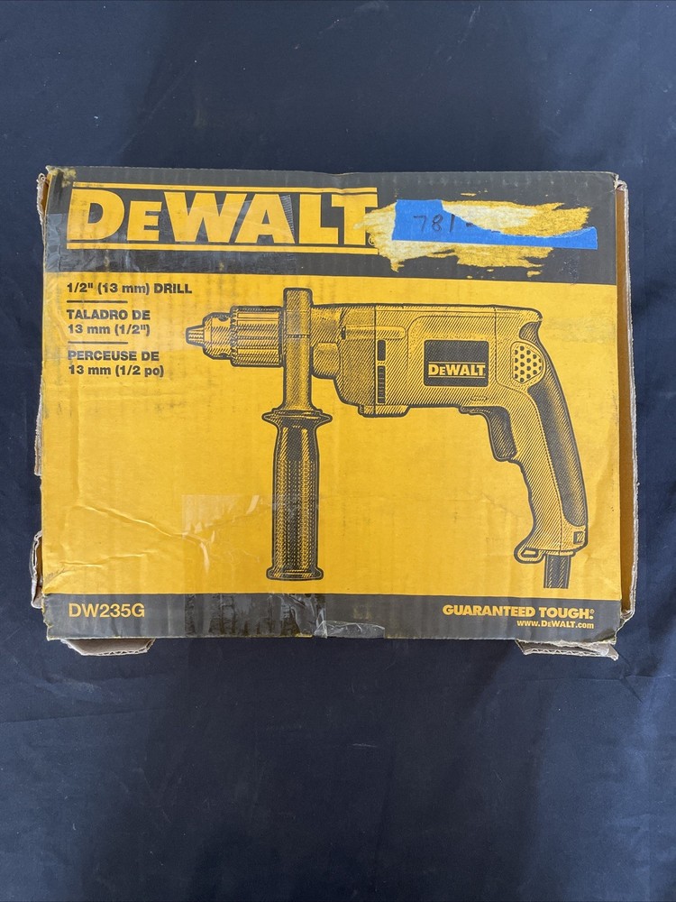 DEWALT DW235G 7.8 Amp 1/2 in. Cord Variable Speed Reversing Drill