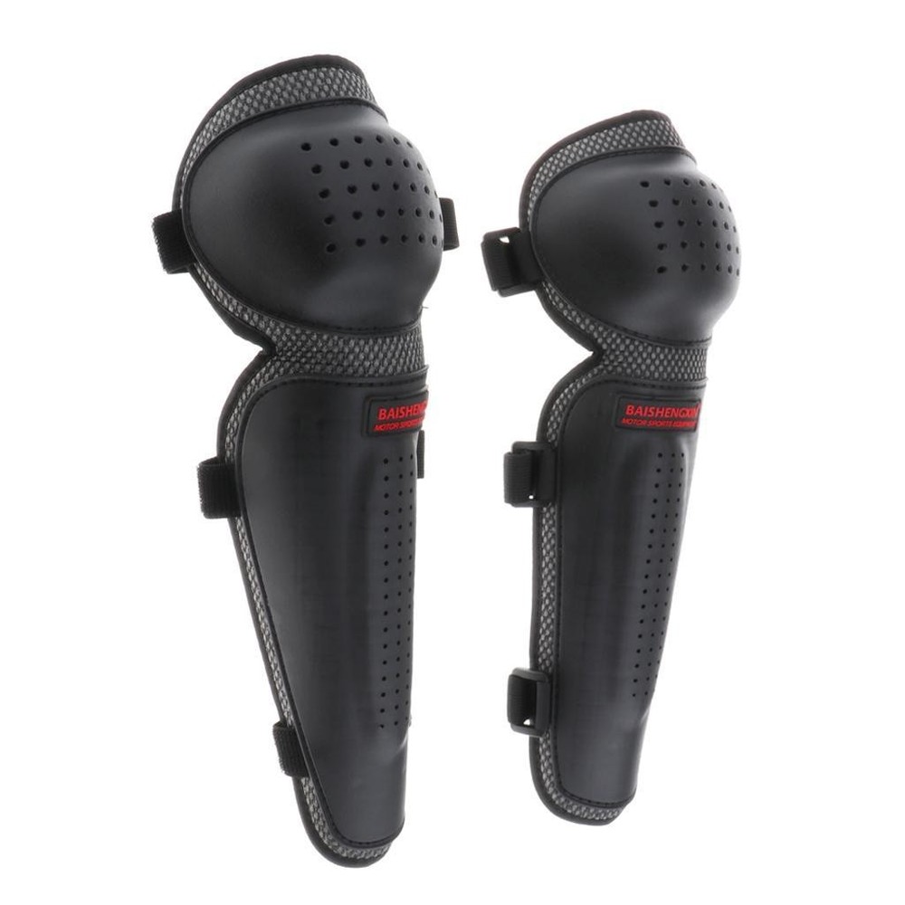 2pcs Adult Motorcycle Shell Protector Knee Leg Protector Leg