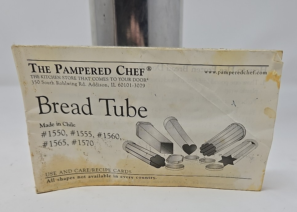 Pampered Chef Heart Bread Tube