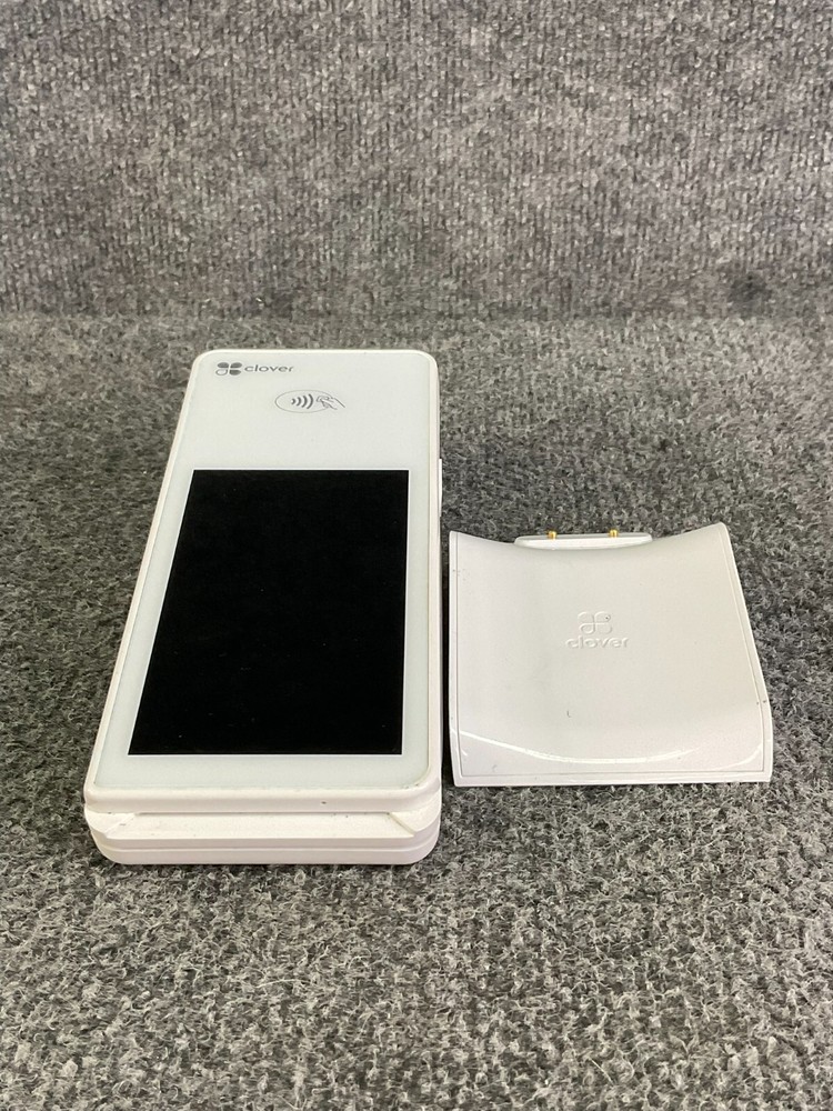 Clover Flex C403 Wi-Fi Touchscreen POS Device W/ Charging Cradle- White