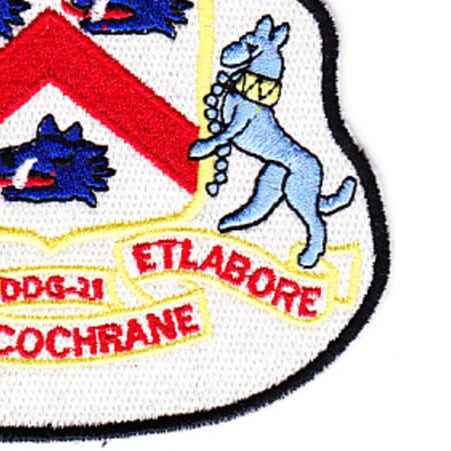 DDG-21 USS Cochrane Patch