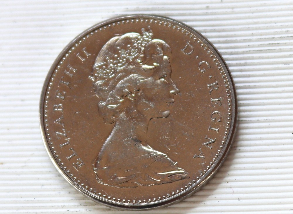 1966 Canada 5 Cents Unc.