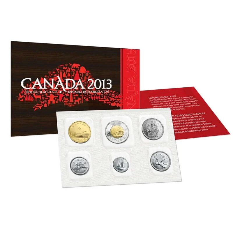 🇨🇦 2013 Uncirculated Canadian Coin Set