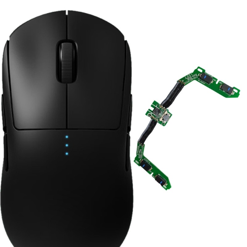 High Precisions Wireless Mouse Side Button Board Easy To Install for GPro GPW
