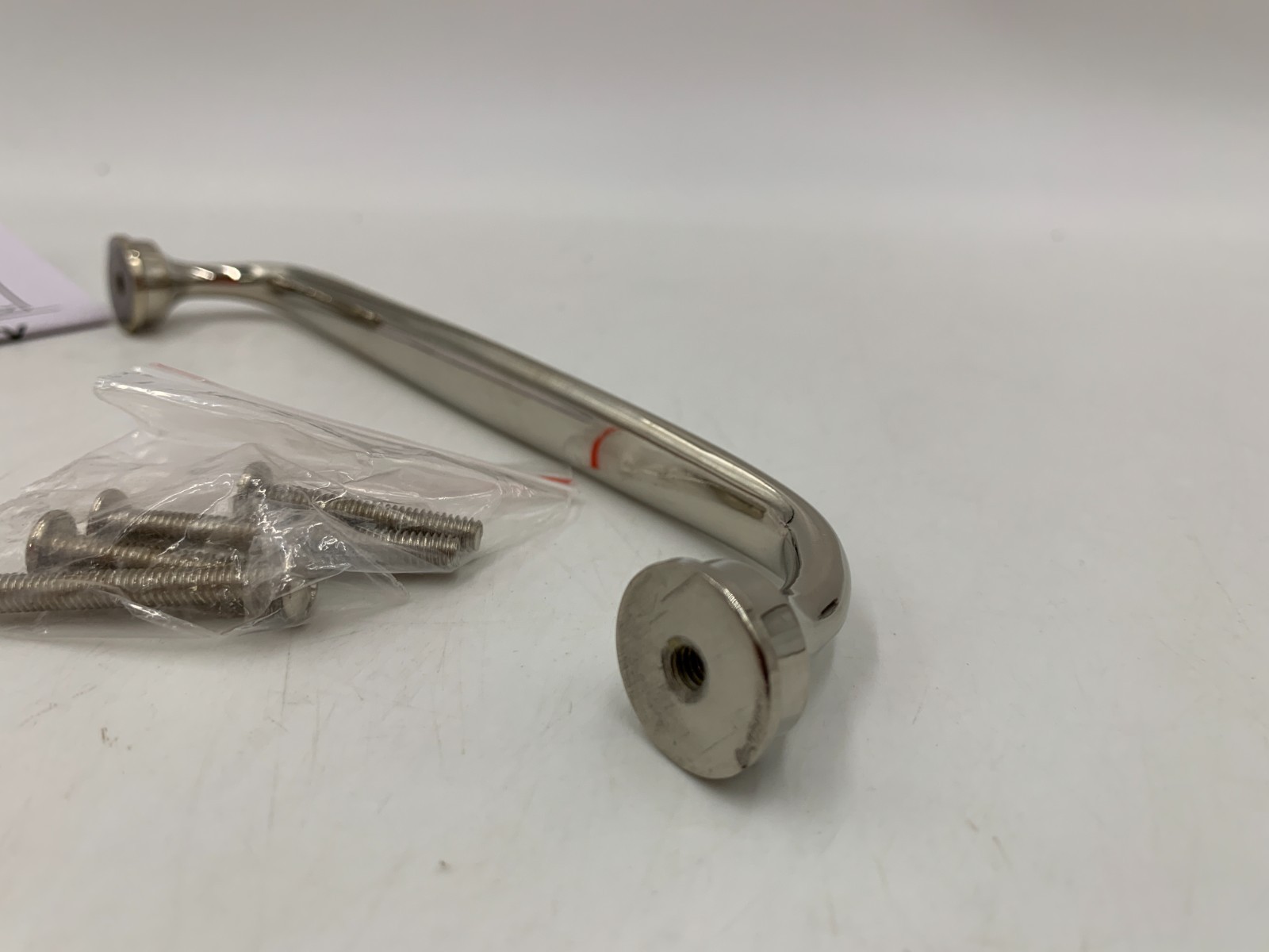 Pottery Barn Mercer Drawer Pull Polished Nickel 6" #F120A
