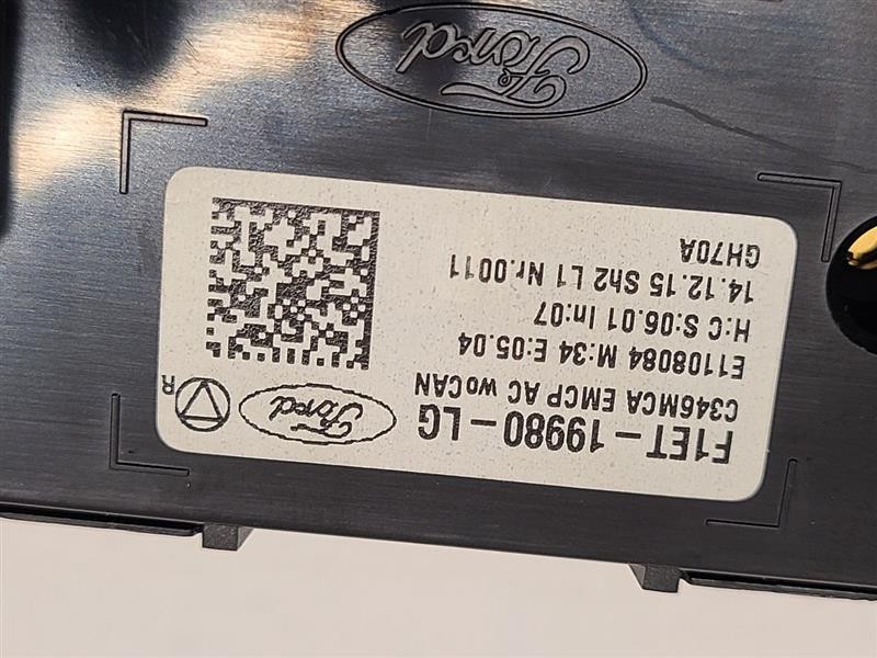 A/C Selector Switch fits 2016 Ford Focus gasoline manual temperature contr