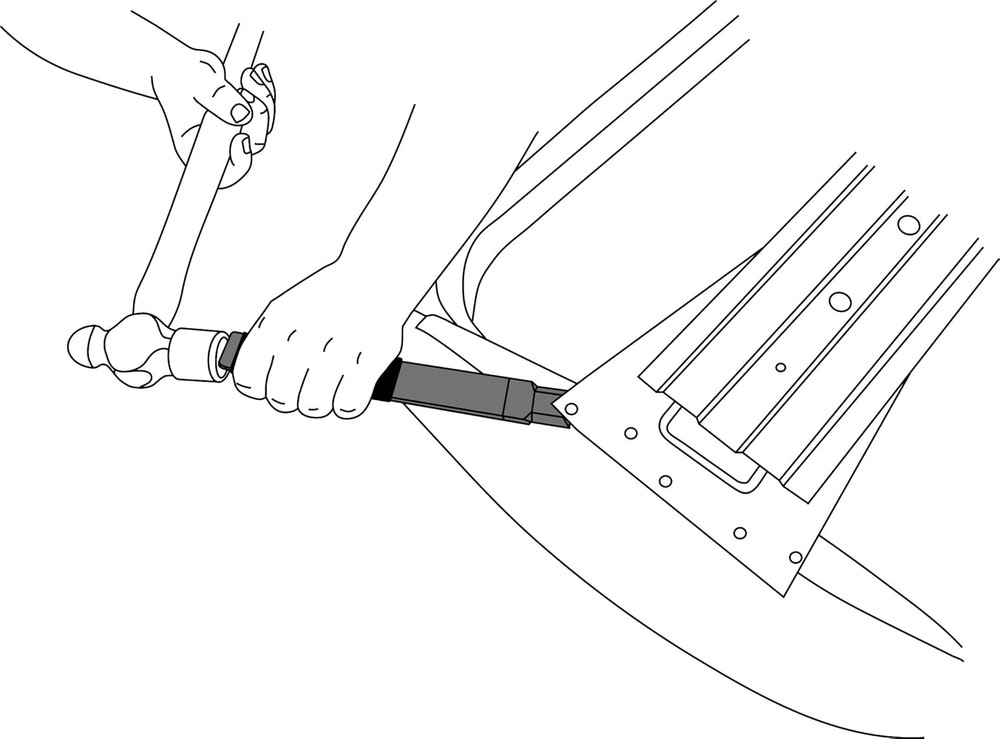 Spot Weld Chisel, One Size, Factory