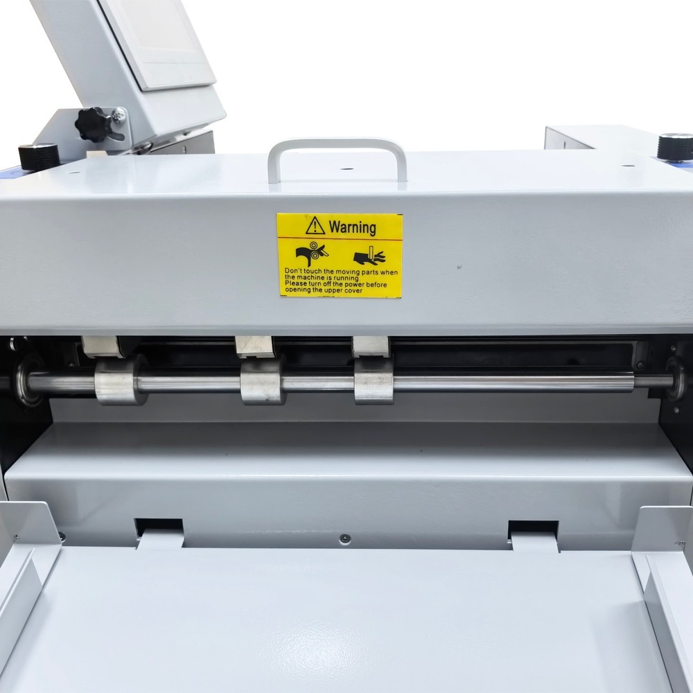 110V 13in Auto Electric Digital Touch Control Creasing and Perforating Machine