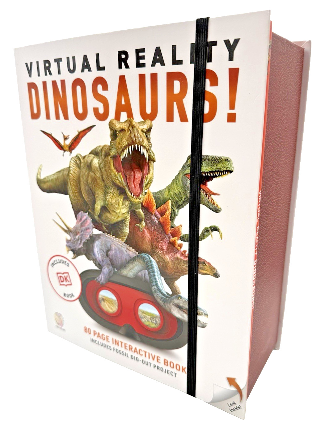 Virtual Reality Dinosaurs! with DK Book | Fossil Dig-Out Project Science Kit NEW