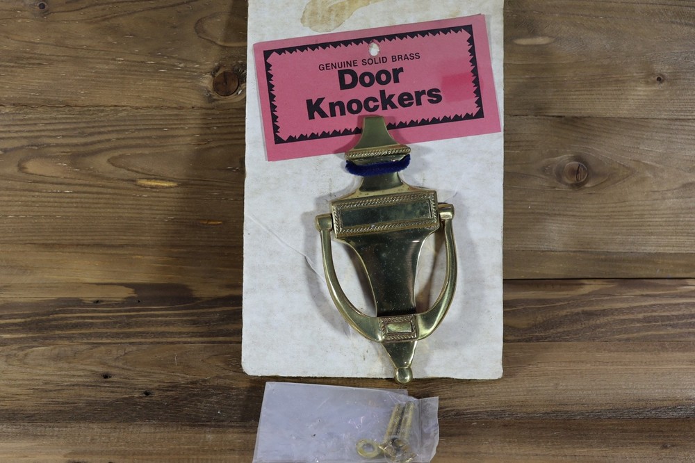 Vintage Solid Brass Door Knocker-Classic Style