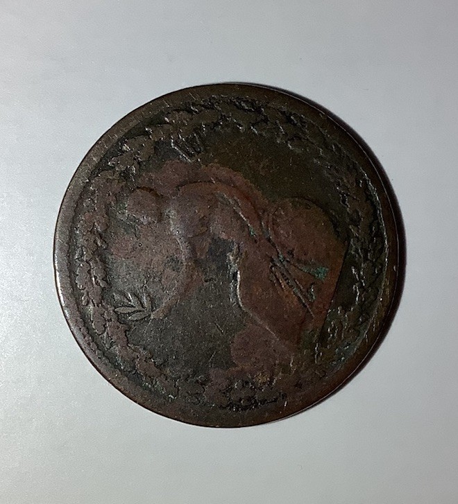 1814 Canada Half Penny Token Spread Eagle Early Token Coin