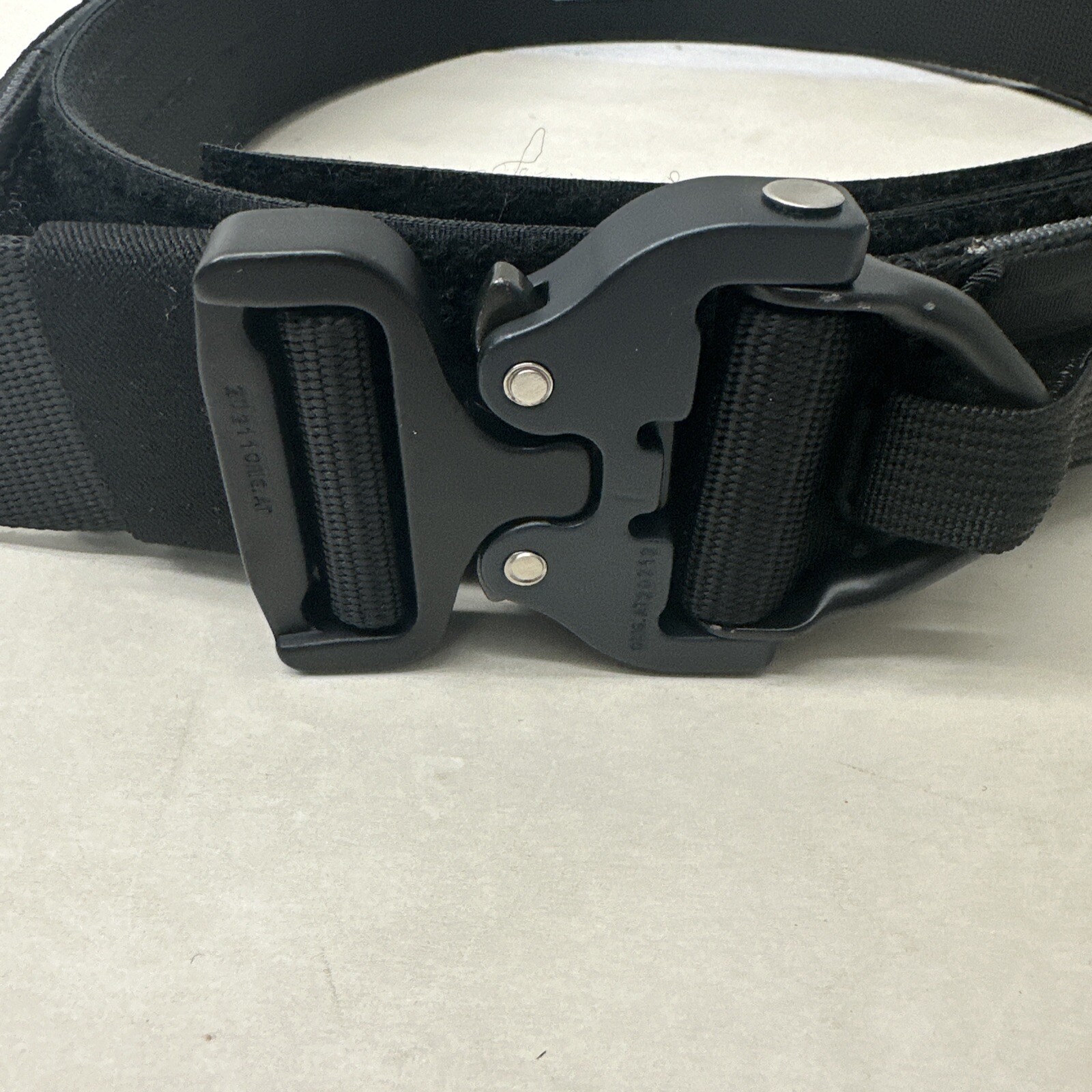 London Bridge Trading LBT-0612GB Gun Belt Cobra Buckle Medium Black MOLLE