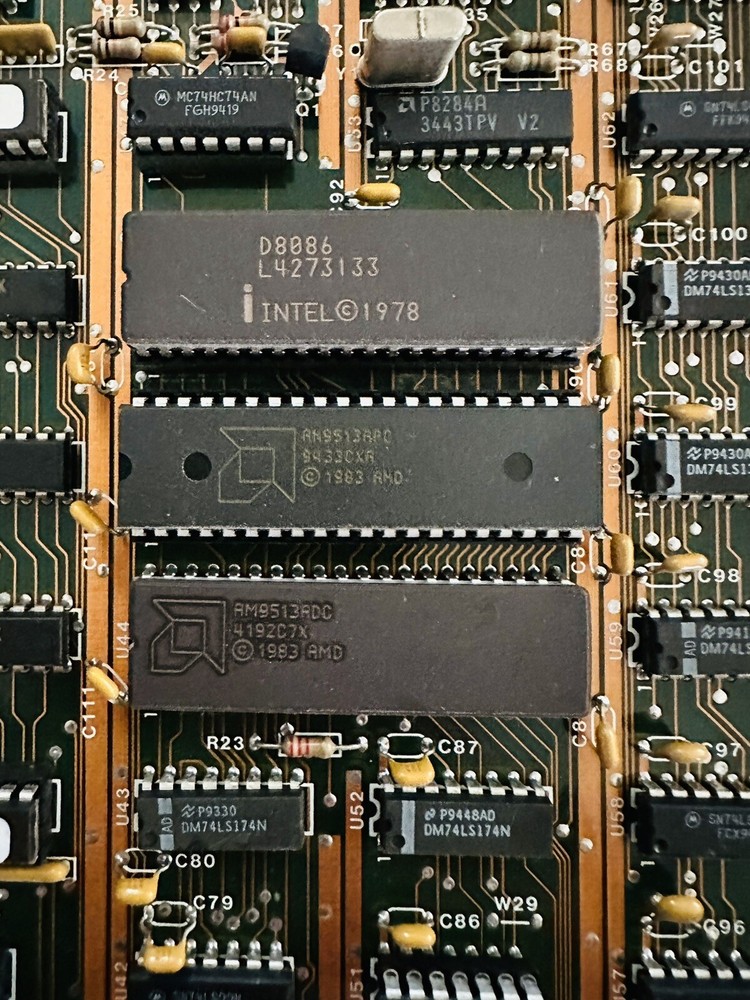 Vintage (1975-1978)Intel CPU Motherboard From Liebert UPS Untested
