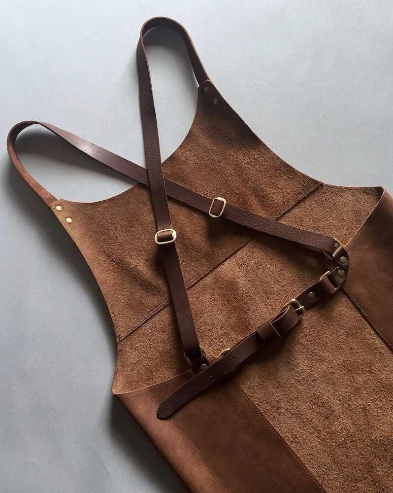 leather apron for men / Chief Apron / Customised/leather