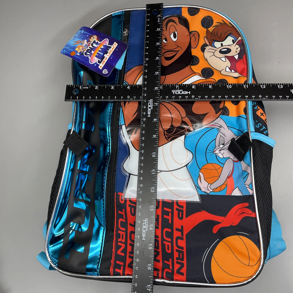 ACCESSORY INNOVATIONS Space Jam (LeBron James) Backpack & Lunch Bag Blue