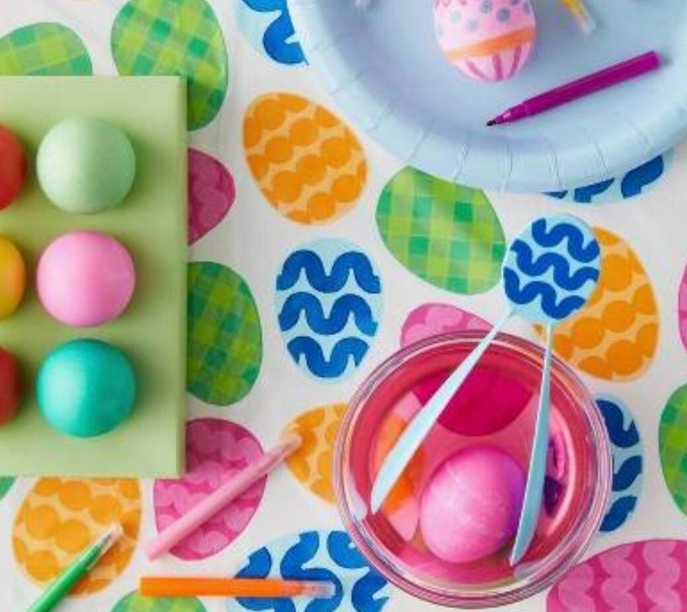 Target Spritz™ Blue Plastic Easter Egg Tongs Decorating Eggs Crafts