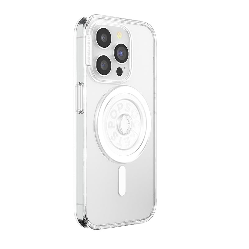 Round Magnetic Base Only, Compatible with Tops - Clear MagSafe