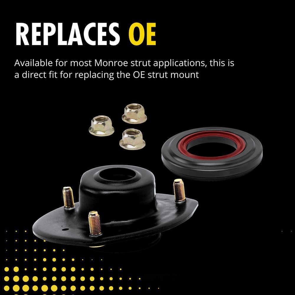 Suspension Strut Mount-Strut-Mate Strut Mounting Kit Monroe 907992