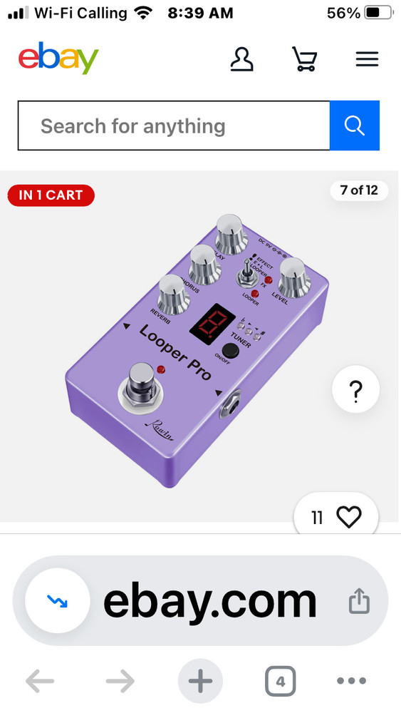 rowin looper pro guitar effects...