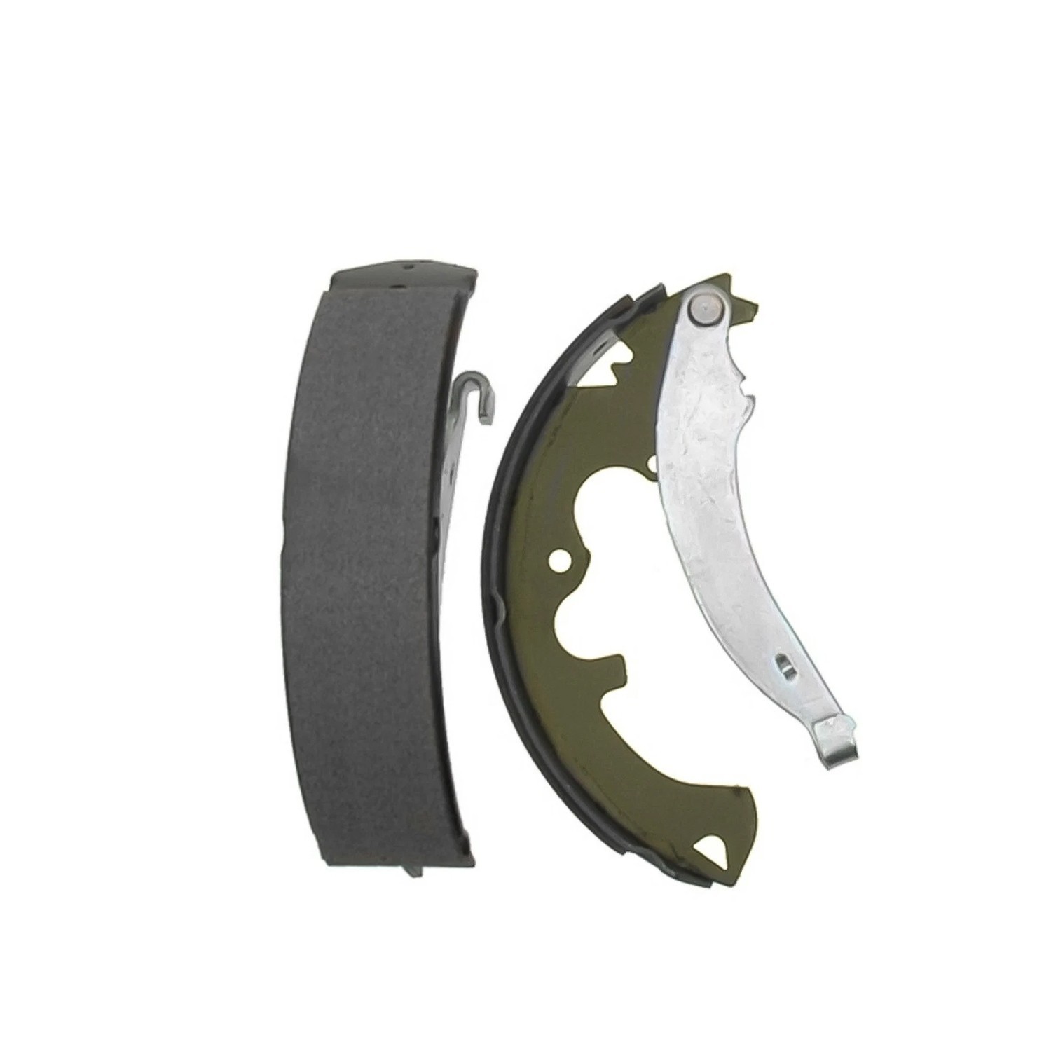 Front Ceramic Brake Pads and Rear Brake Shoes for Ford Escape Mercury Mariner