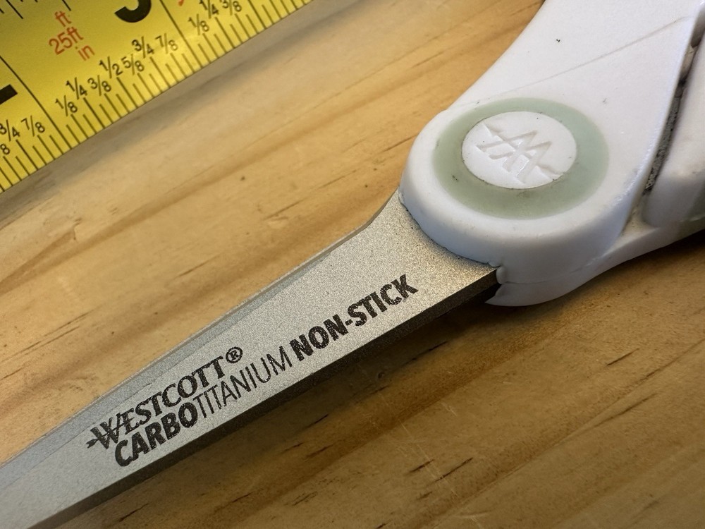 Westcott 8" CarboTitanium Non-Stick Scissors SHARP