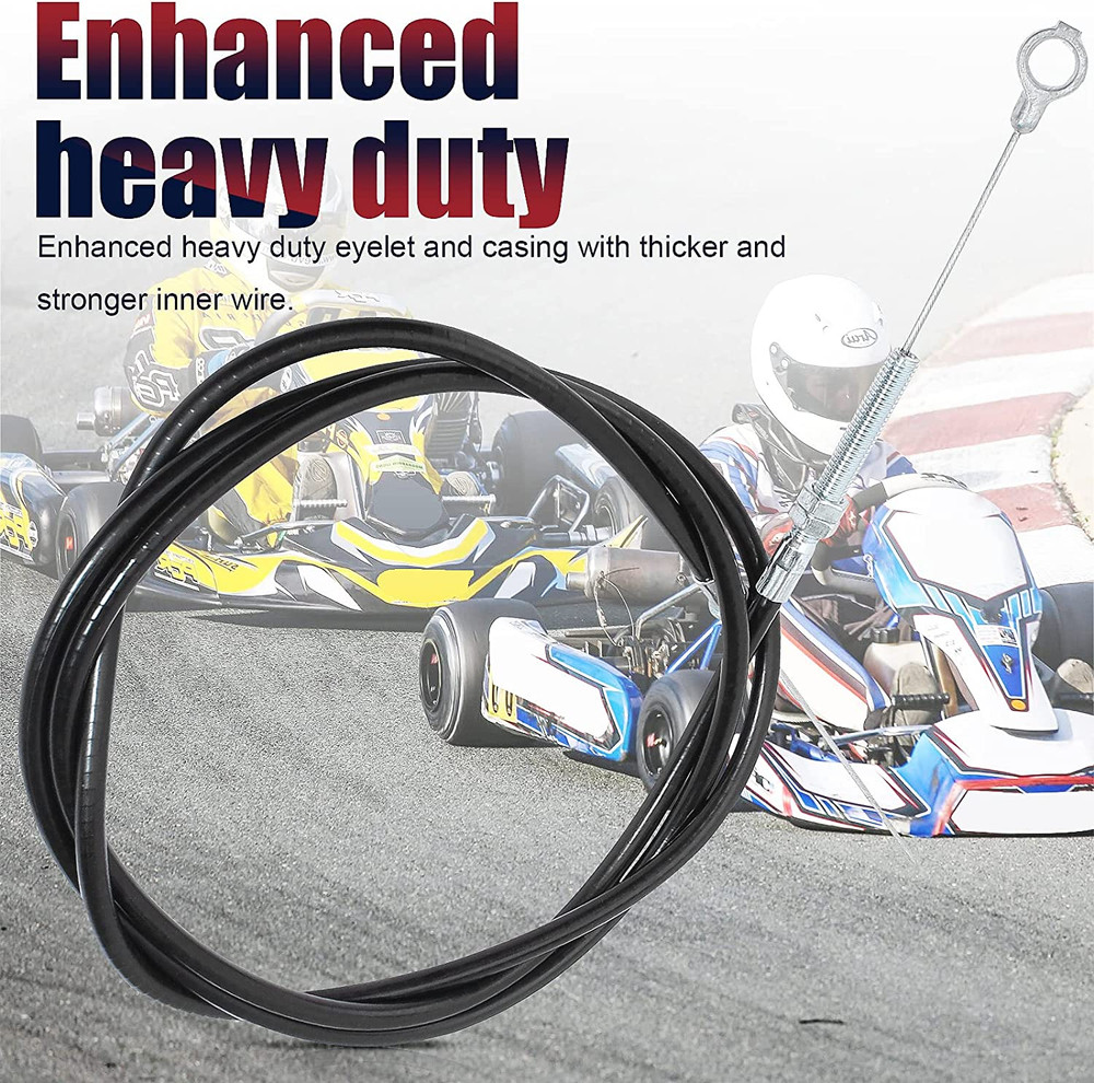 Throttle Cable Casing Wire Compatible with Manco 63"Inch Long 71"Inch