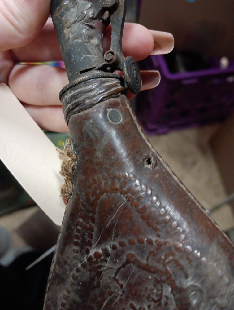 Antique Powder Horn