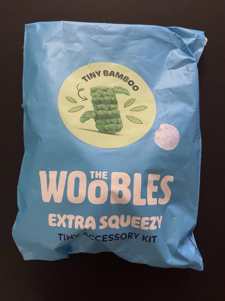 The Woobles Tiny Bamboo Accessory Kit Extra Squeezy