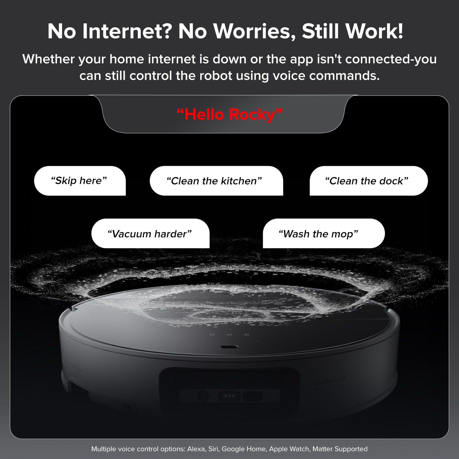 Roborock Saros 10 Robot Vacuum,22000Pa,AI Obstacle Avoidance,Heat-Wash & Dry Mop