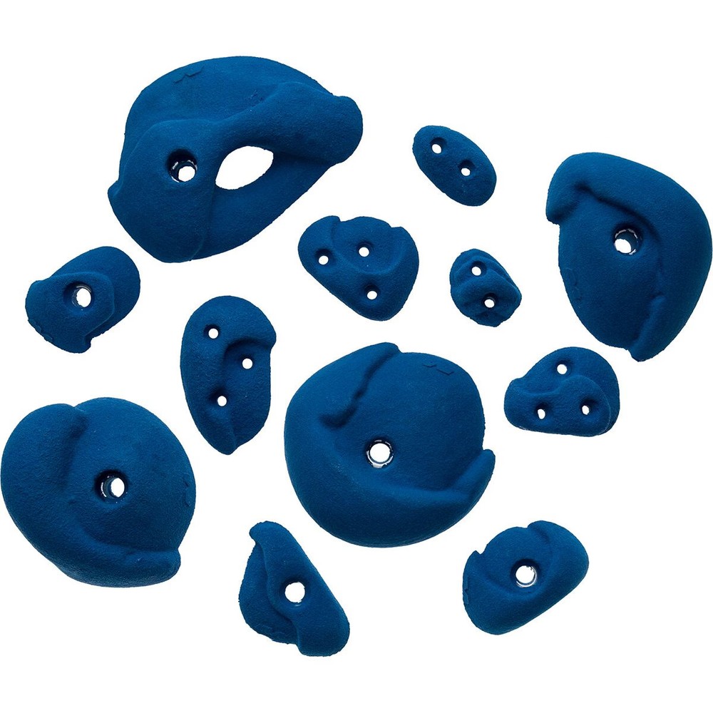 Metolius Boulder Climbing Hold Set - 12-Pack Assorted, One Size
