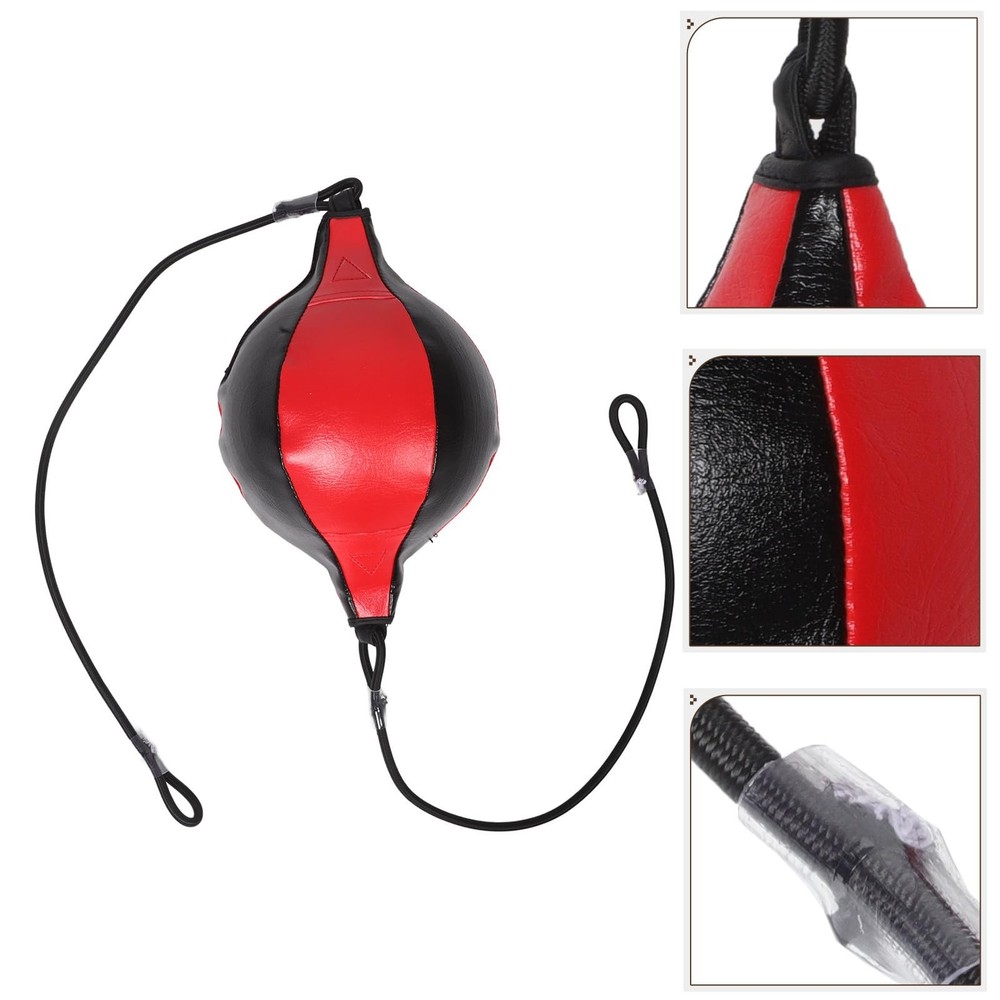 Double End Boxing Speed Ball PU Punching Reflex Eye Coordination Training Fit