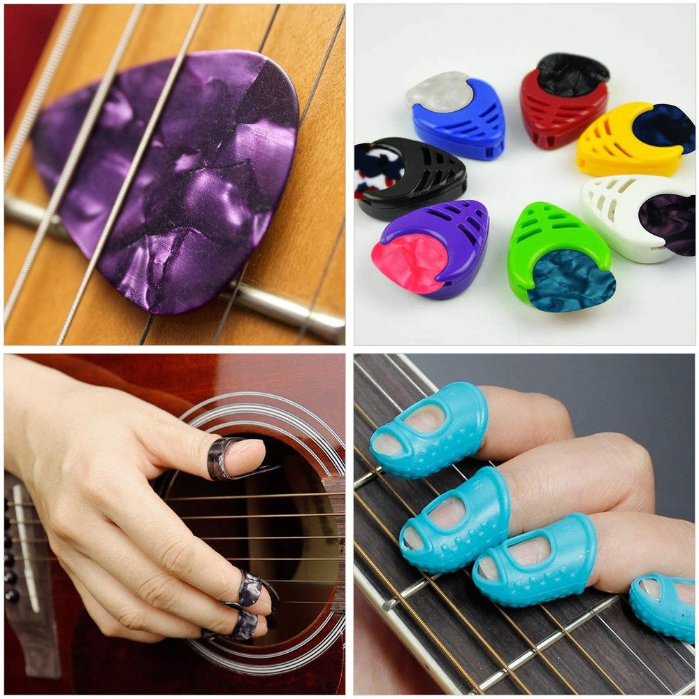 65 Pcs Guitar Repair Kit Including Strings, Picks, Capo, String Winder&Cutter...