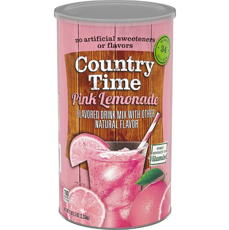Powdered Lemonade Drink Mix (82.5 Oz.) - (1 Pack) (Pink Lemonade)