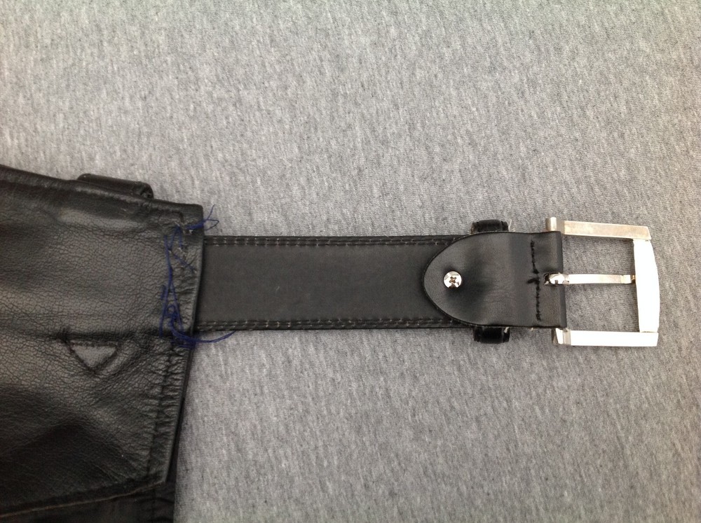 Xelement Leather Chaps, Size 40