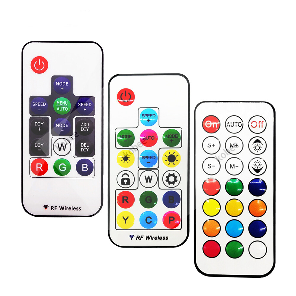 5V-24V WS2812B WS2811 SK6812 Wireless LED Pixel Controller Addressable RF Remote