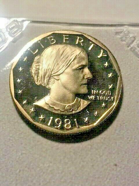 1981-S Susan B Anthony Dollar Type 1 Gem Proof #7902