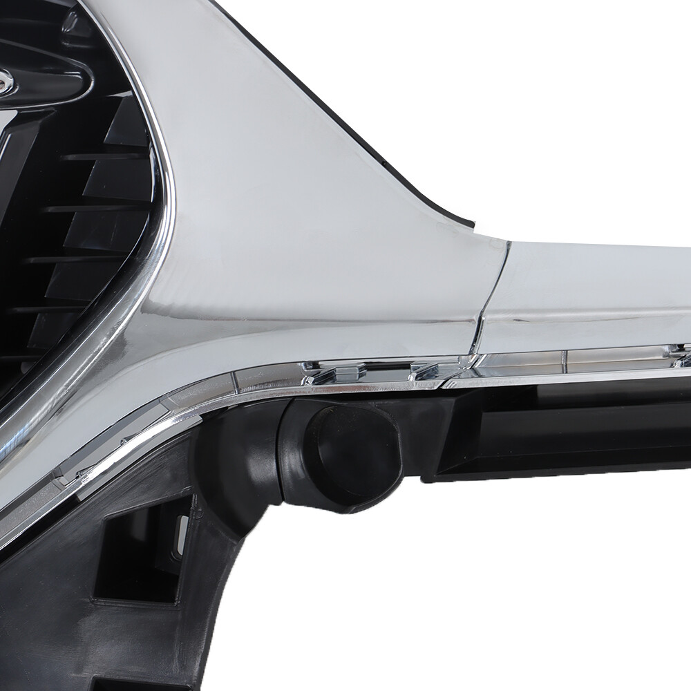 Plastic Chrome Front Bumper Upper Grille Assembly For Buick Enclave 2018-2021