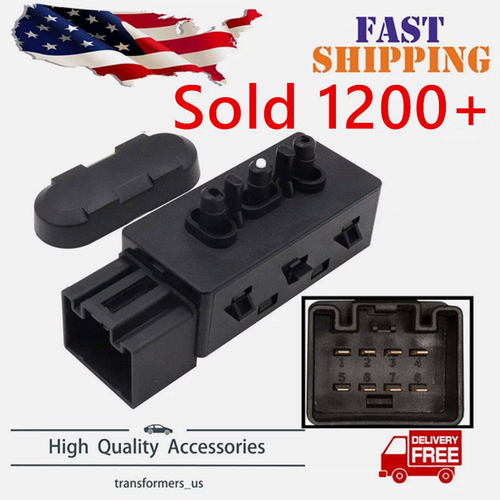 Driver Left Power Seat Switch 6 Way for 2006-15 Ford F150 F250 Mustang Explorer