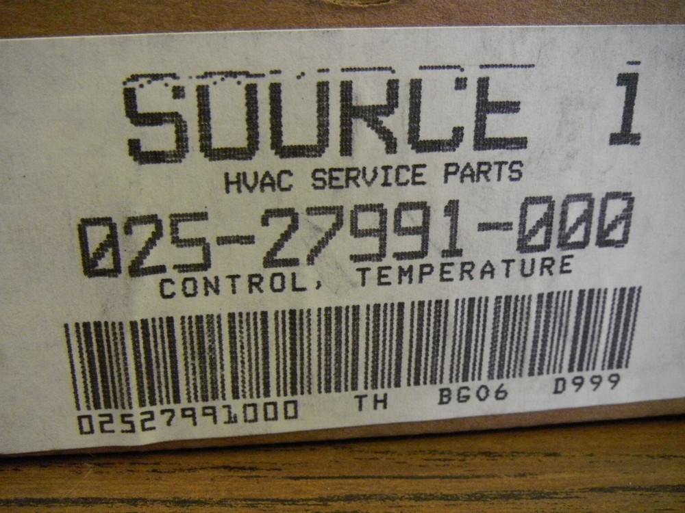 Source1 02527991000 Temperature Control Sensor Thermostat Switch 7' Wire Leads