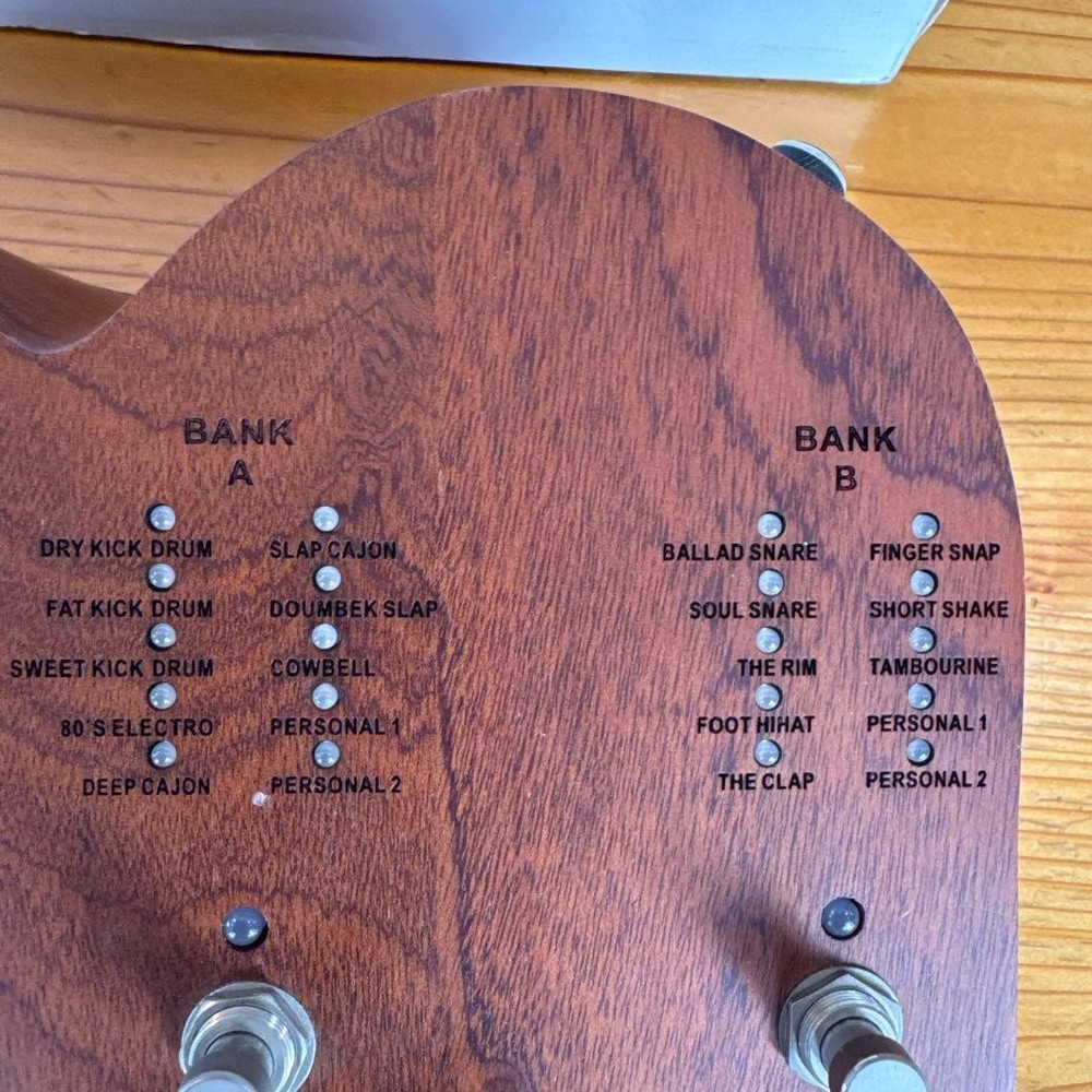 ORTEGA QUANTUMloop Multi Digital Stomp Box Loop Cajon