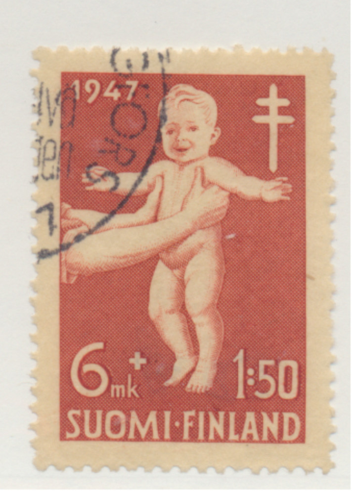 Finland Stamp Scott #B83, Used
