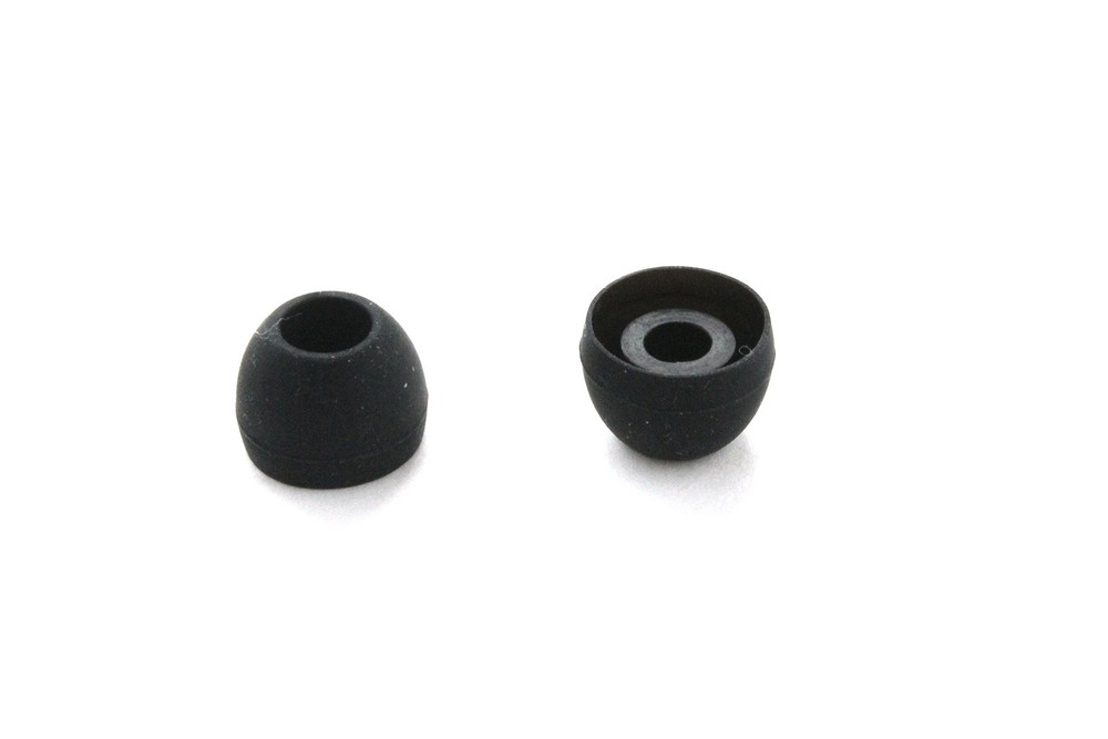 4 Pairs Replacement Eartips Earbuds Eargels Earpads for medium, Black