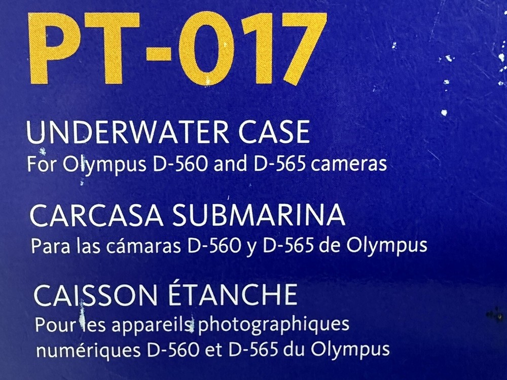 Olympus Under Water Camera Case BNIB PT-017
