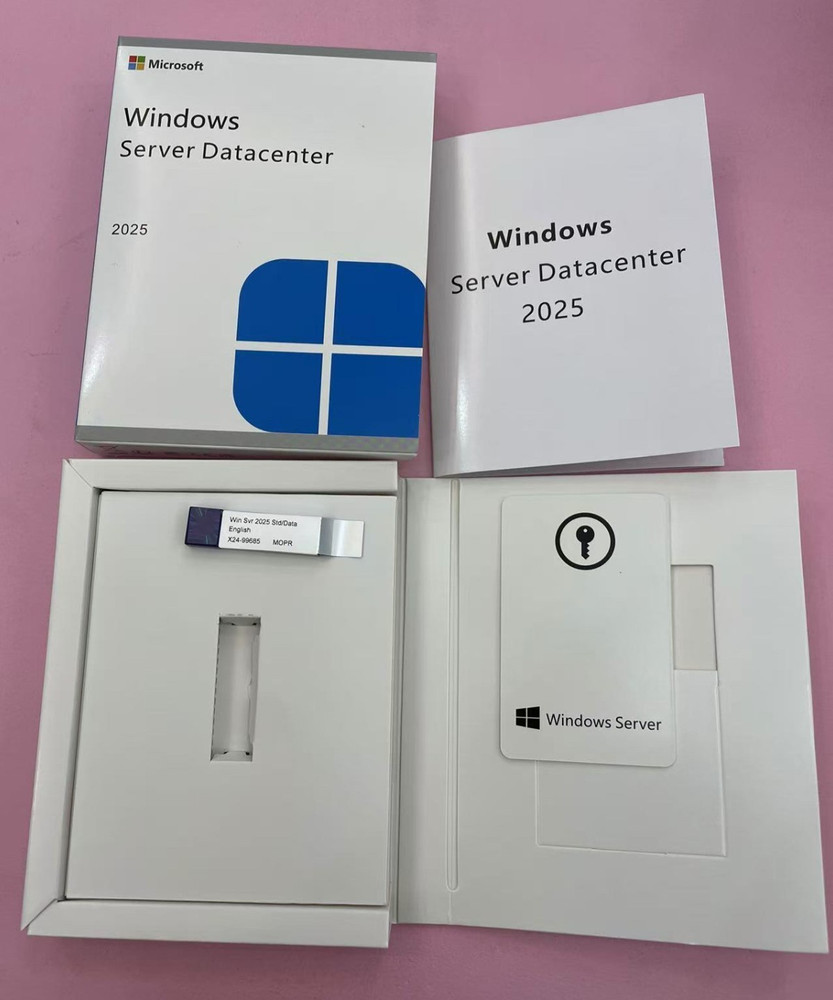 Microsoft Windows Server 2025 Datacenter | 24 Core 50 CALs | USB | Full License