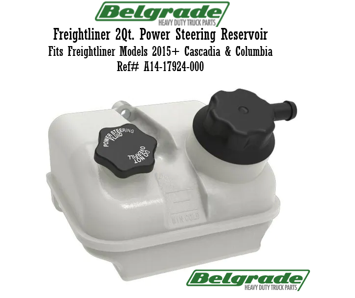 Automann 575.1077 Freightliner Style 2QT Power Steering Reservoir A14-17924-000