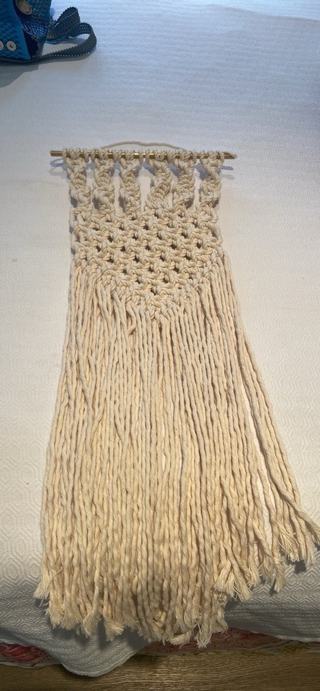 boho Macramé￼ yarn art wall hanging  Home Decore  handmade .
