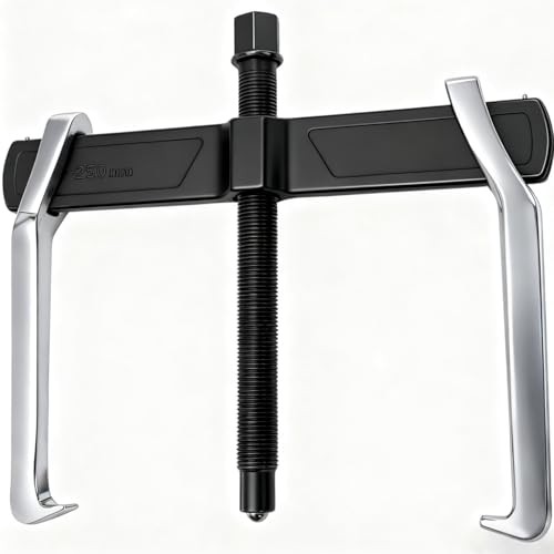 2-Jaw Gear Puller, 10 Inch Two Claws Puller Tool, Adjustable Steel Bearing